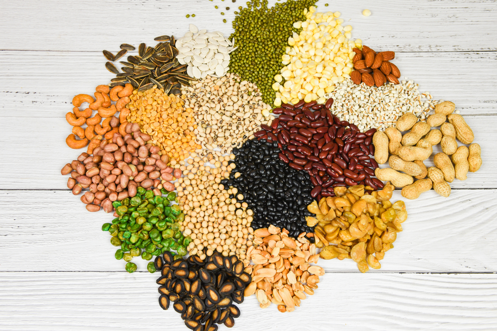 eat a variety of pulses legumes nuts and seeds